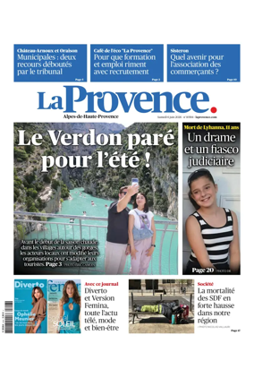 Cover of La Provence Alpes-de-Haute-Provence