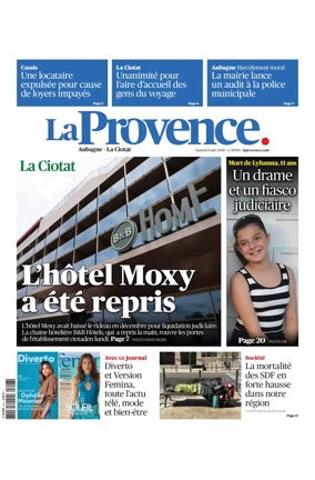 Cover of La Provence Aubagne-La Ciotat