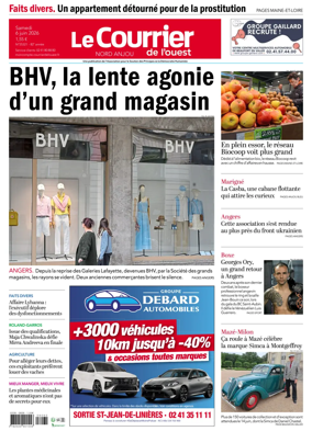 Cover of Le Courrier de l’Ouest (Nord Anjou)