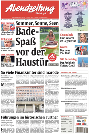 Cover of Abendzeitung Munchen