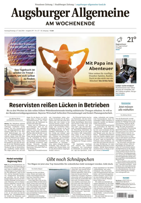 Cover of Augsburger Allgemeine (Land West)