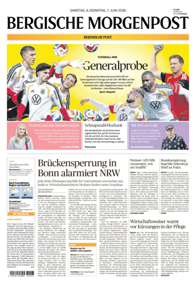 Cover of Bergische Morgenpost Wermelskirchen/Huckeswagen/Radevormwald