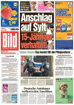 Cover of BILD Berlin-Brandenburg