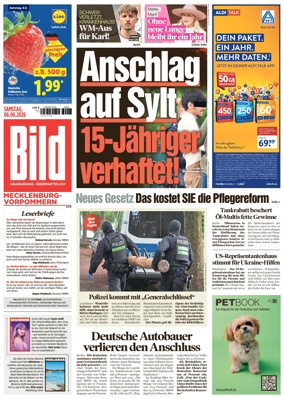Cover of BILD Mecklenburg
