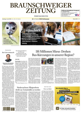 Cover of Braunschweiger Zeitung (Peine)