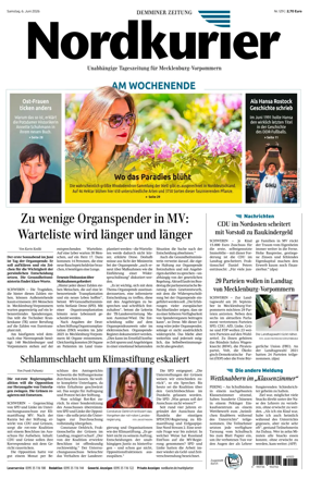Cover of Demminer Zeitung
