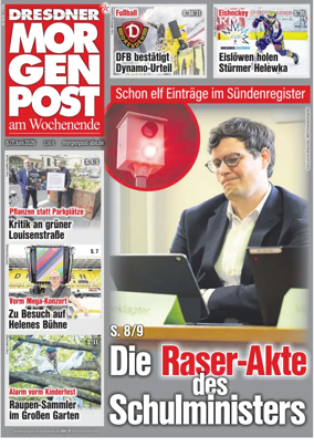 Cover of Dresdner Morgenpost