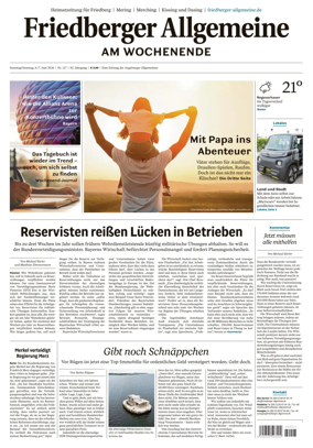 Cover of Friedberger Allgemeine