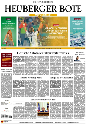 Cover of Heuberger Bote