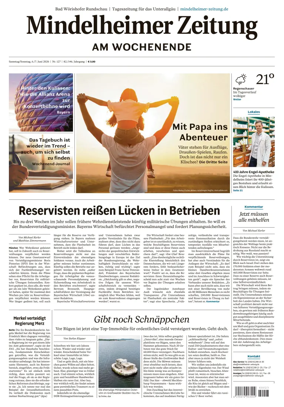 Cover of Mindelheimer Zeitung
