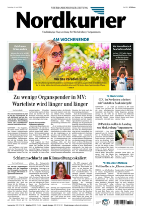 Cover of Neubrandenburger Zeitung