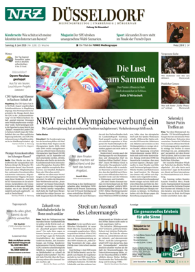 Cover of Neue Rhein Zeitung (Dusseldorf)