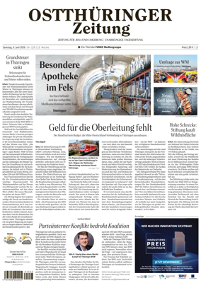 Cover of Ostthuringer Zeitung (Jena)