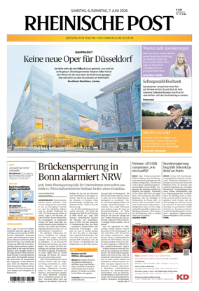 Cover of Rheinische Post Duesseldorf Meerbusch