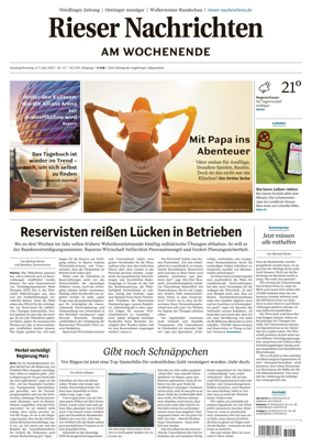 Cover of Rieser Nachrichten