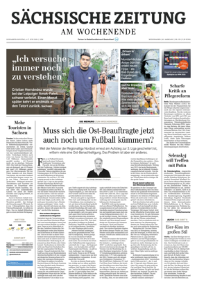 Cover of Sachsische Zeitung (Weiswasser)