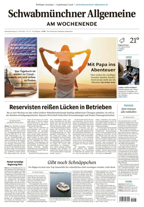 Cover of Schwabmunchner Allgemeine