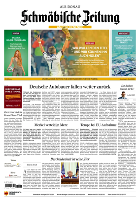 Cover of Schwabische Zeitung (Alb-Donau)