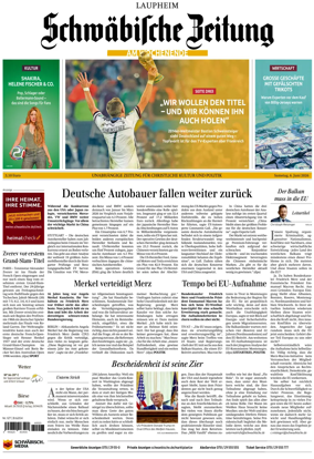 Cover of Schwabische Zeitung (Laupheim)