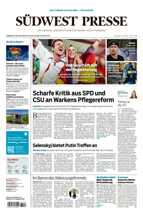 Cover of Sudwest Presse