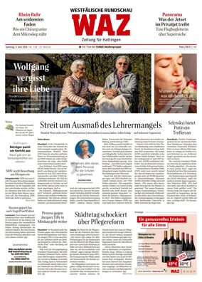 Cover of Westdeutsche Allgemeine Zeitung (Hattingen)