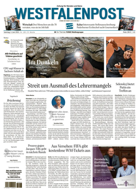 Cover of Westfalenpost (Balve)