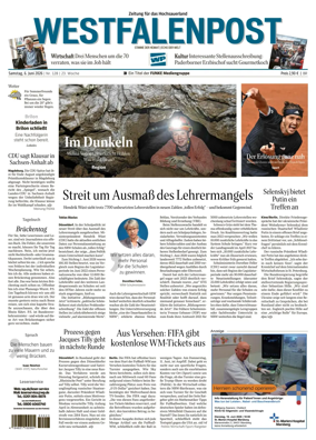 Cover of Westfalenpost (Brilon)