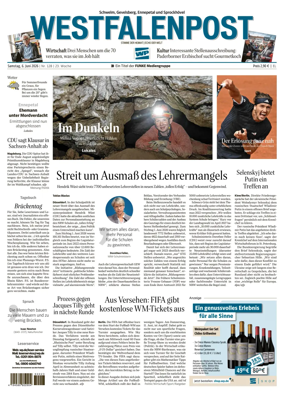Cover of Westfalenpost (Ennepetal)