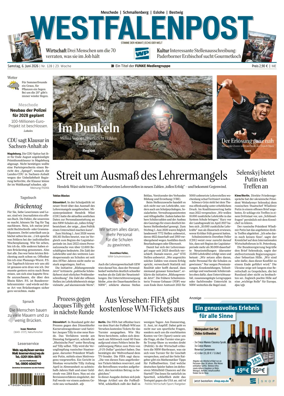 Cover of Westfalenpost (Meschede)