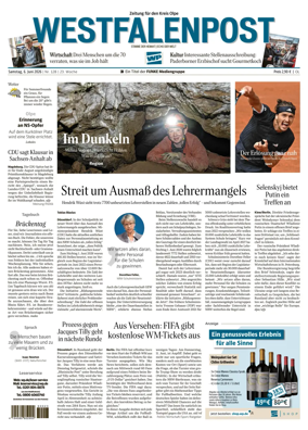 Cover of Westfalenpost (Olpe)