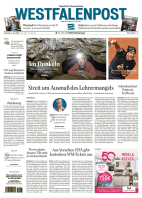 Cover of Westfalenpost (Siegen)