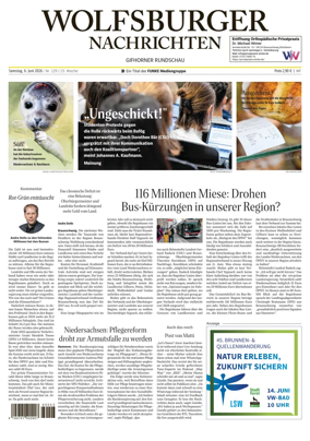 Cover of Wolfsburger Nachrichten (Wolfsburg-Gifhorn)