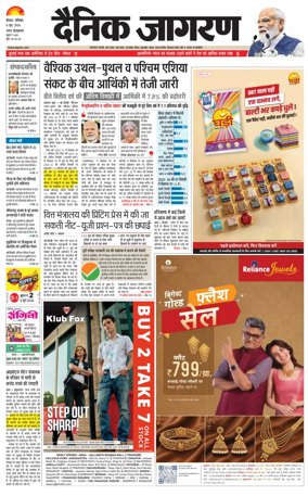 Cover of Dainik Jagran Hisar