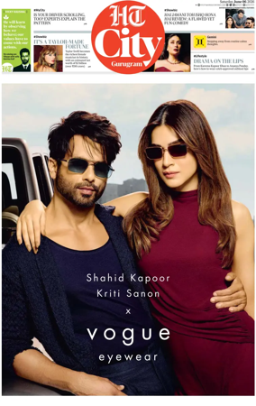 Cover of Hindustan Times (Gurgaon) - City