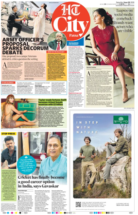 Cover of Hindustan Times (Patna) - Live