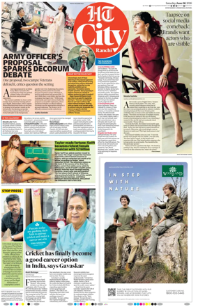 Cover of Hindustan Times (Ranchi) - Live