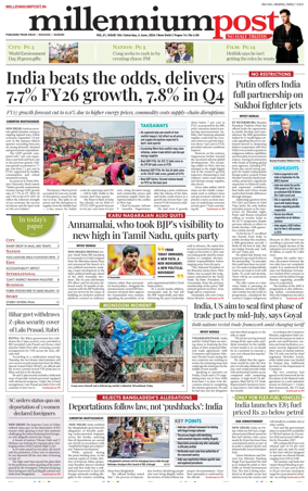 Cover of Millennium Post