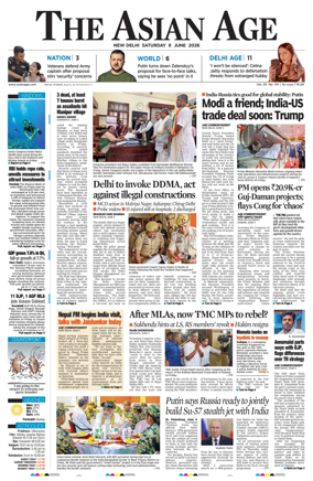Cover of The Asian Age