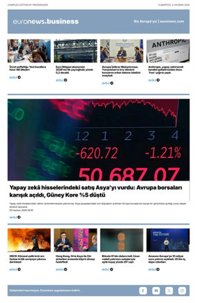 Cover of Euronews Business (Turkish) Compiled Editions