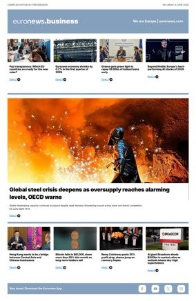 Cover of Euronews Business