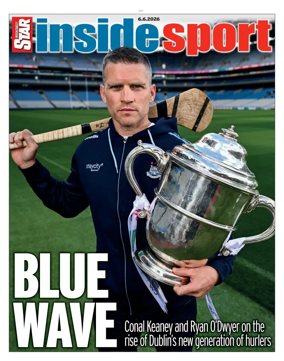 Cover of Irish Daily Star - Inside Sport