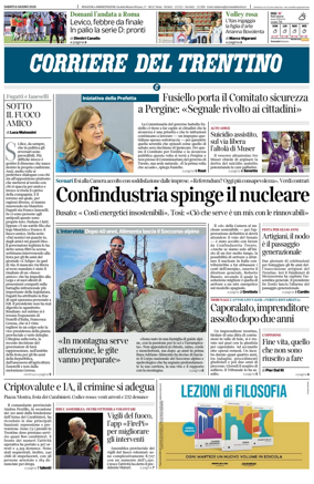 Cover of Corriere del Trentino