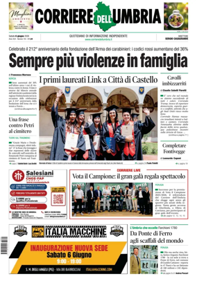 Cover of Corriere dell Umbria