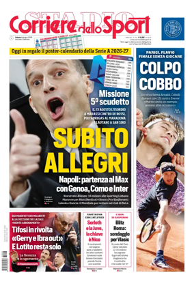 Cover of Corriere dello Sport (Campania)