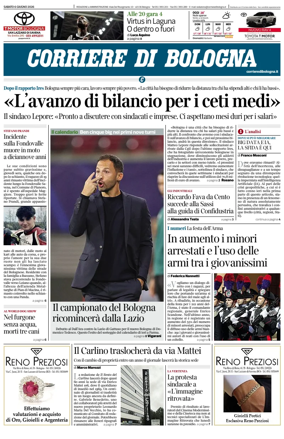 Cover of Corriere di Bologna