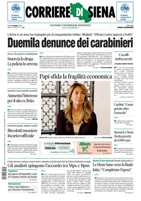 Cover of Corriere di Siena