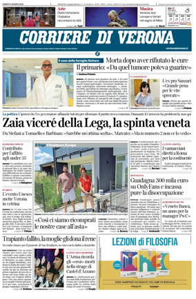 Cover of Corriere di Verona