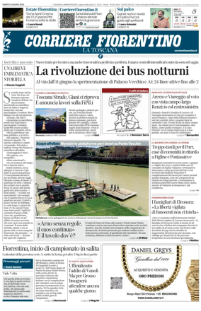 Cover of Corriere Fiorentino