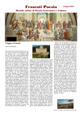 Cover of Frascati Poesia