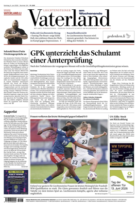Cover of Liechtensteiner Vaterland